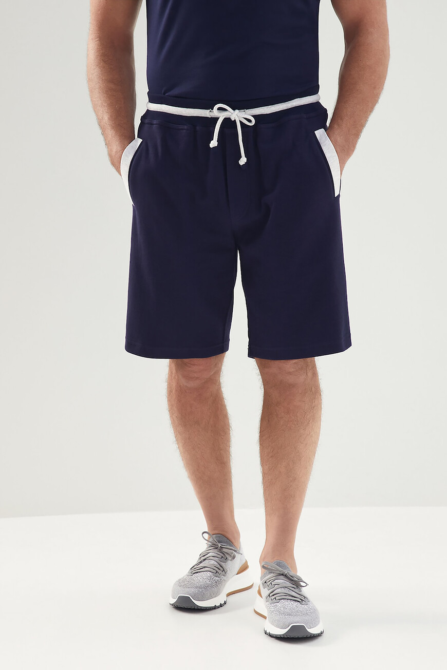 Бермуды Brunello Cucinelli Модель Линии Travelwear, Синий/серый
Бермуды Brunello Cucinelli Модель Линии Travelwear, Синий/серый