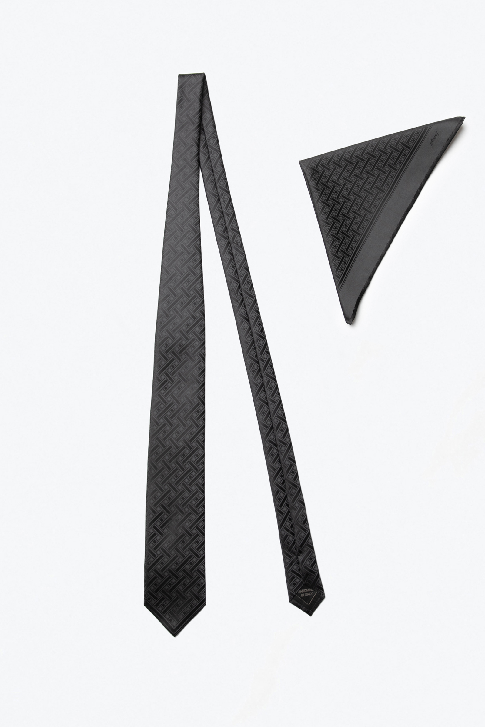 Набор: галстук+платок Brioni