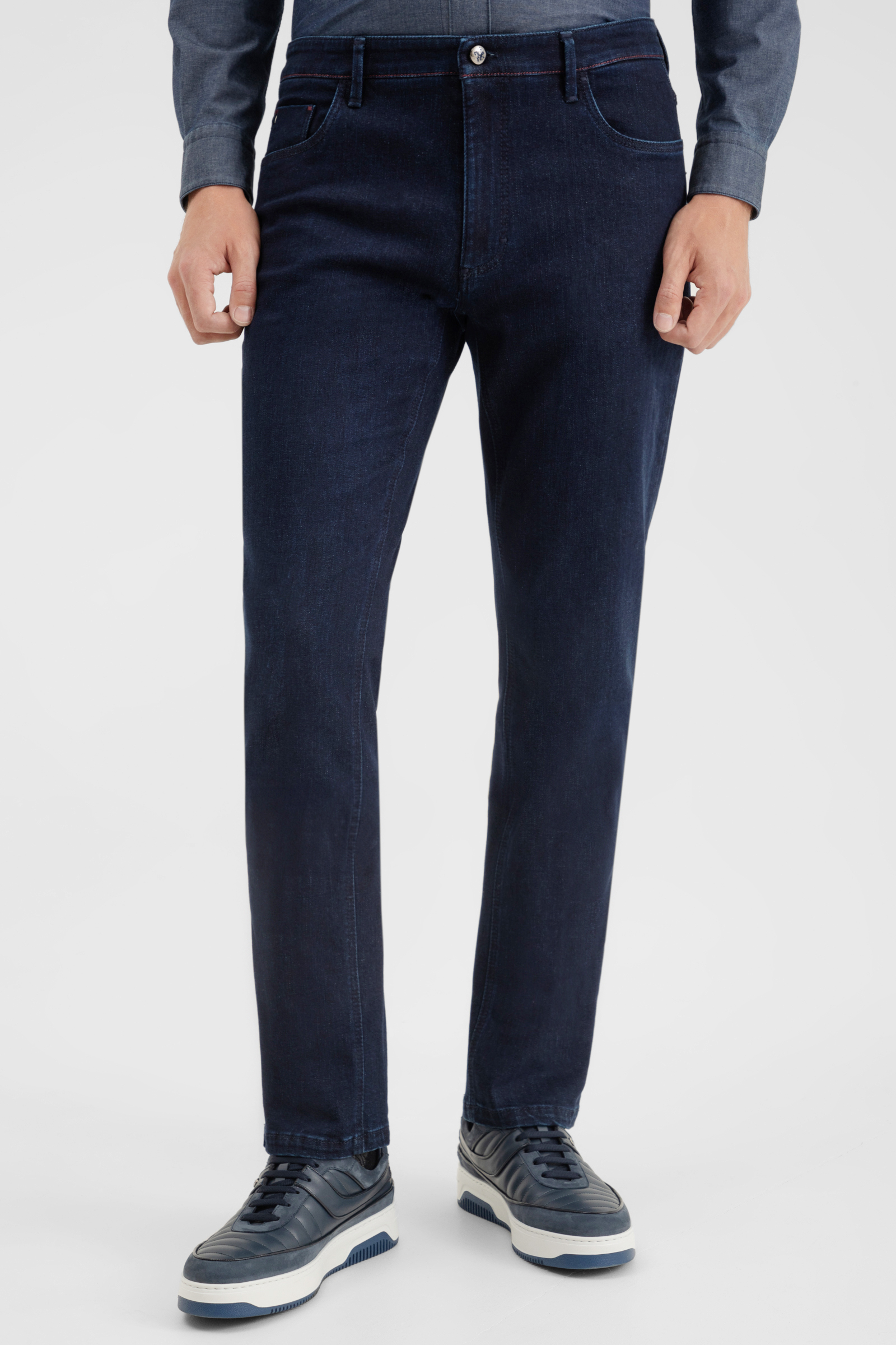 Джинсы Slim Fit ZILLI купить в Москве за 50000 рублей (Пол: мужской ...
