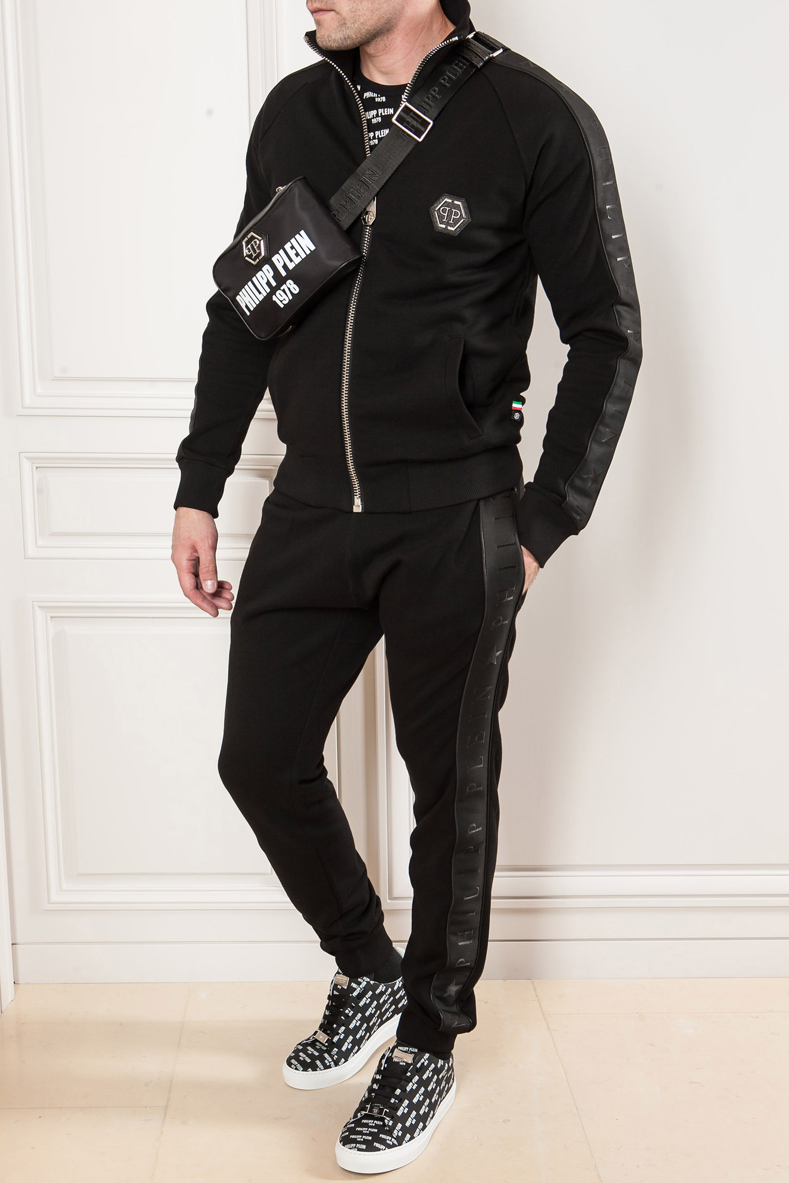 Костюм philipp plein. Plein Sport мужские спортивные брюки.