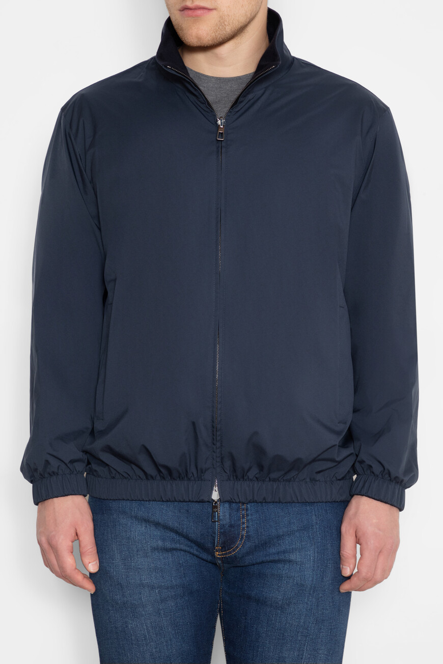 

Бомбер Loro Piana Модель Windmate®, Т.синий