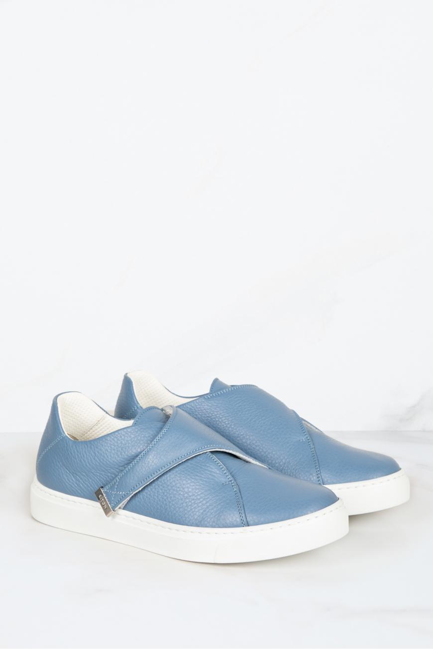 

Слипоны Kiton Голубой