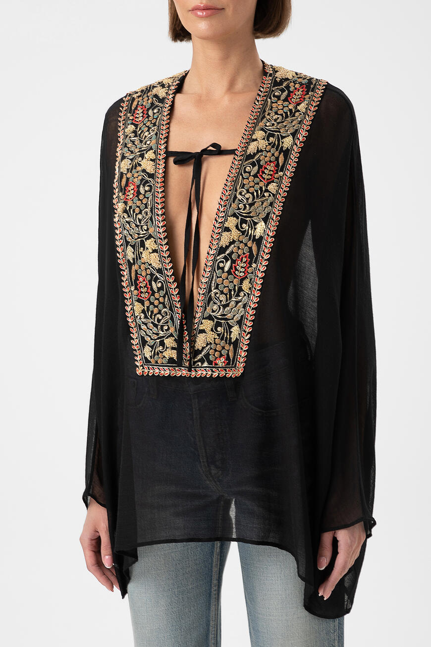 

Туника Saint Laurent, Черный