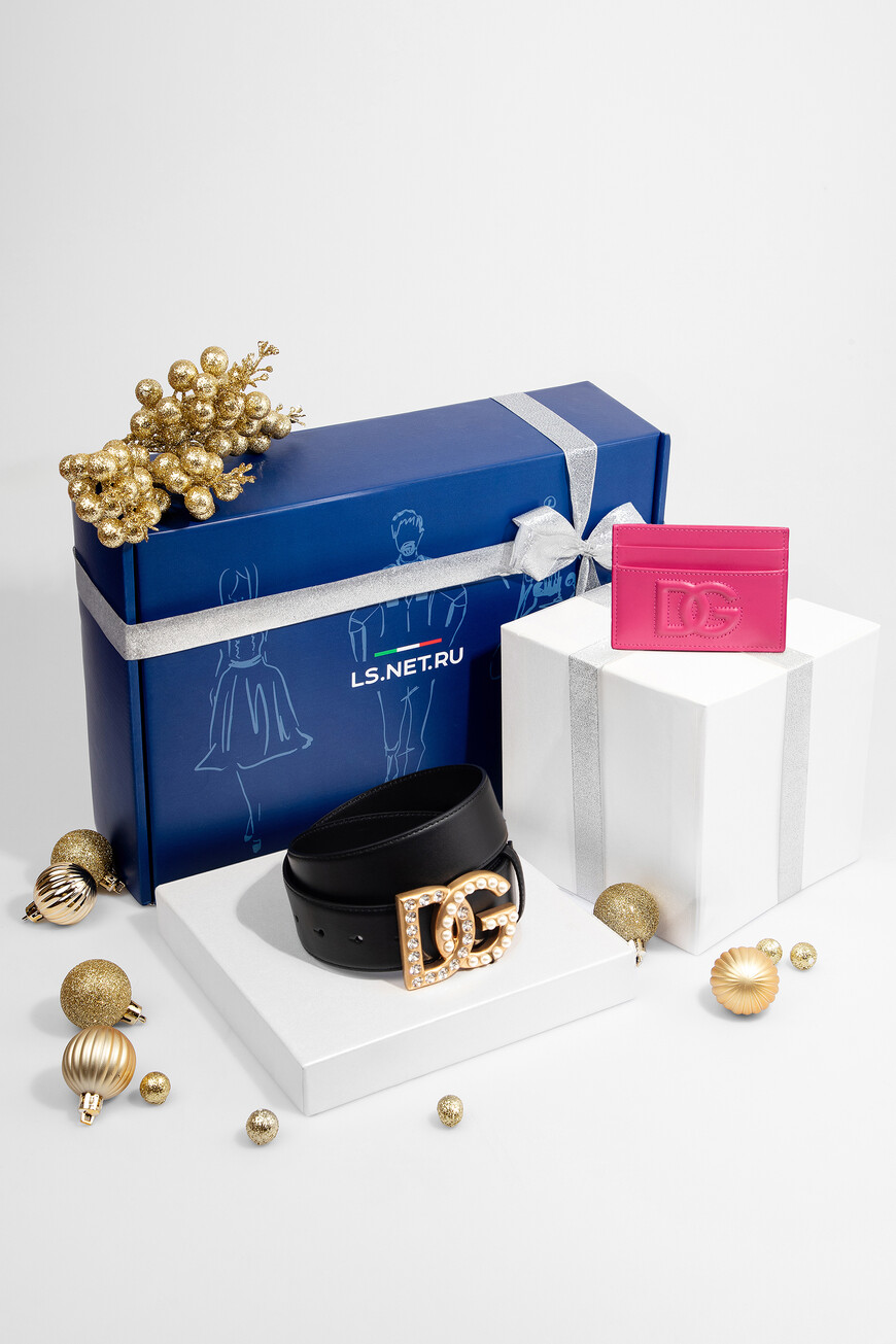 Подарочный Набор №30 Кардхолдер И Ремень Dolce & Gabbana