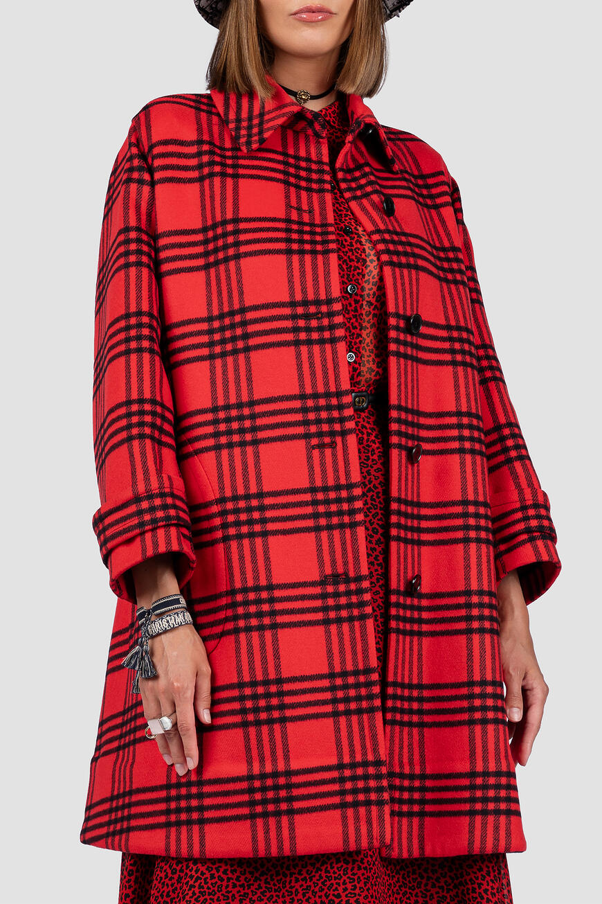 

Пальто Dior, Красный