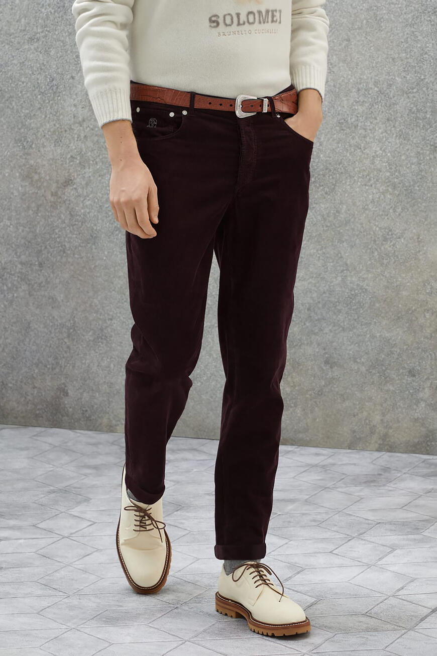 

Брюки Brunello Cucinelli, Сливовый