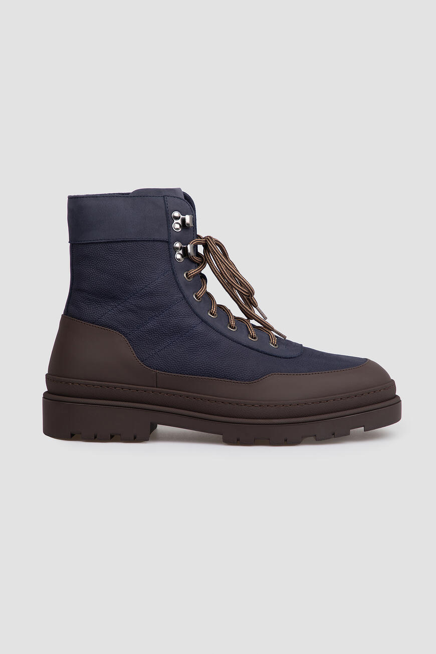 

Ботинки Brunello Cucinelli, Т.синий/коричневый