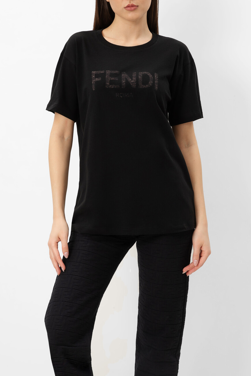 

Футболка Fendi, Черный