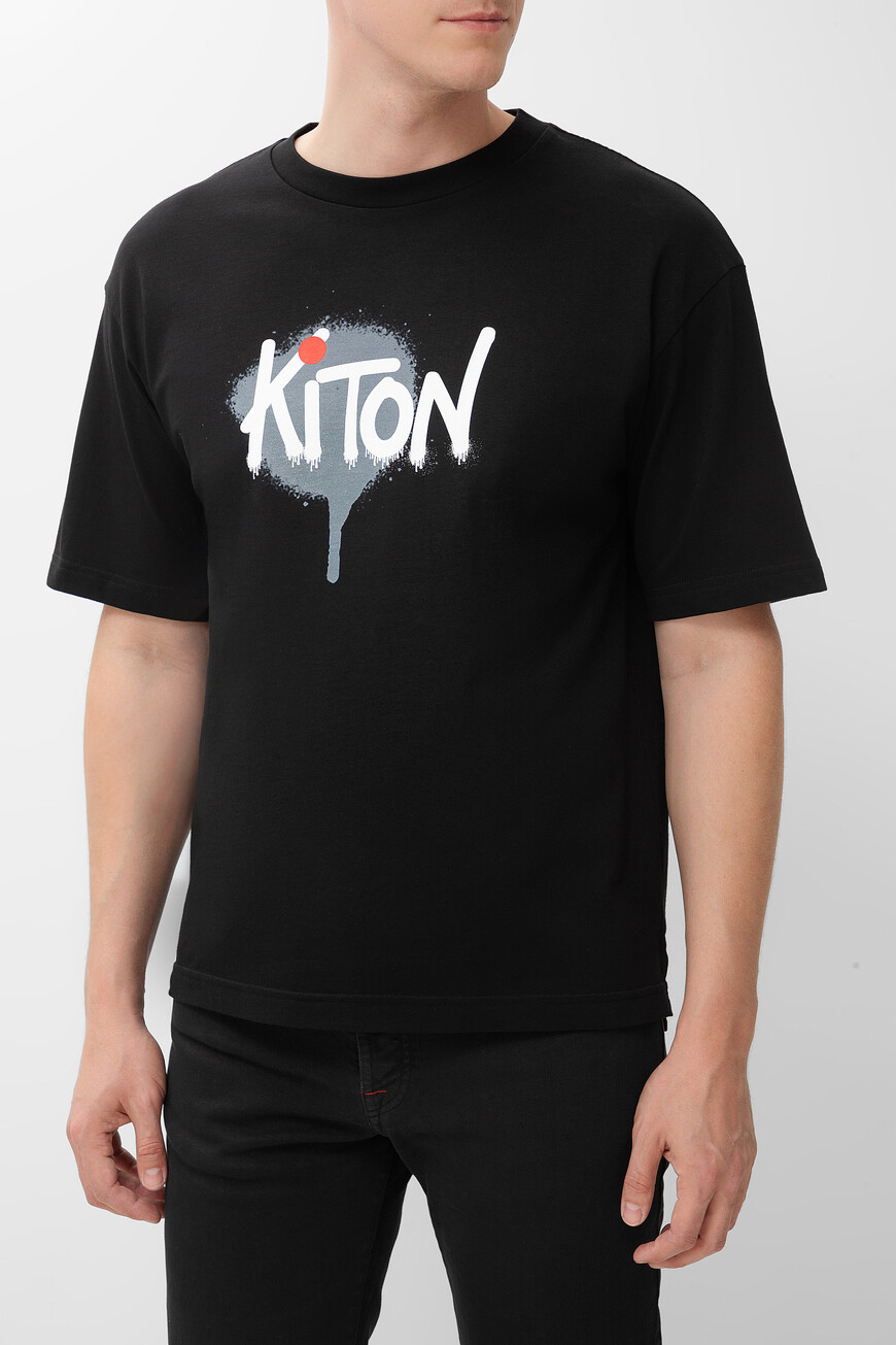 

Футболка Kiton, Черный
