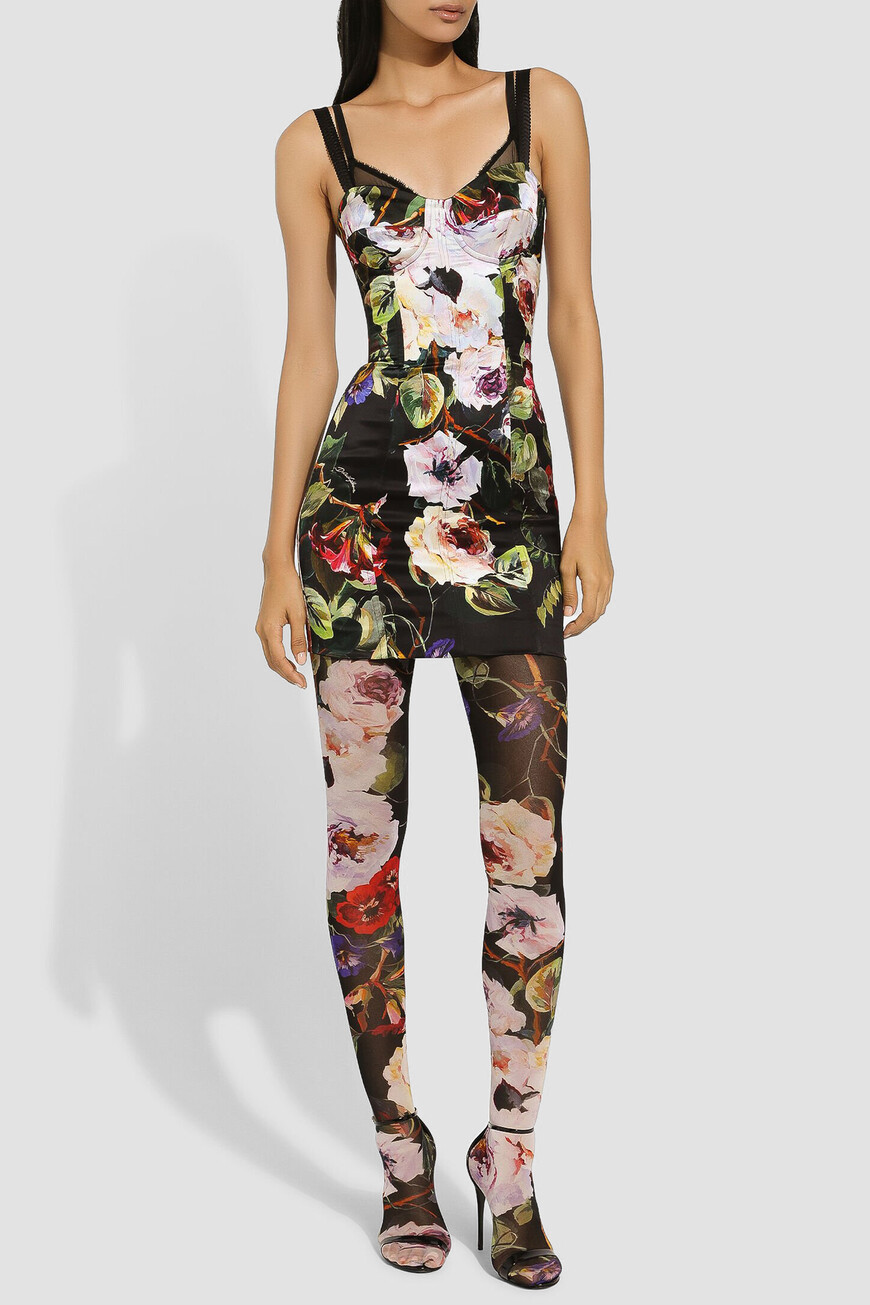 Платье Dolce & Gabbana Модель Из Коллекции Flower Power
