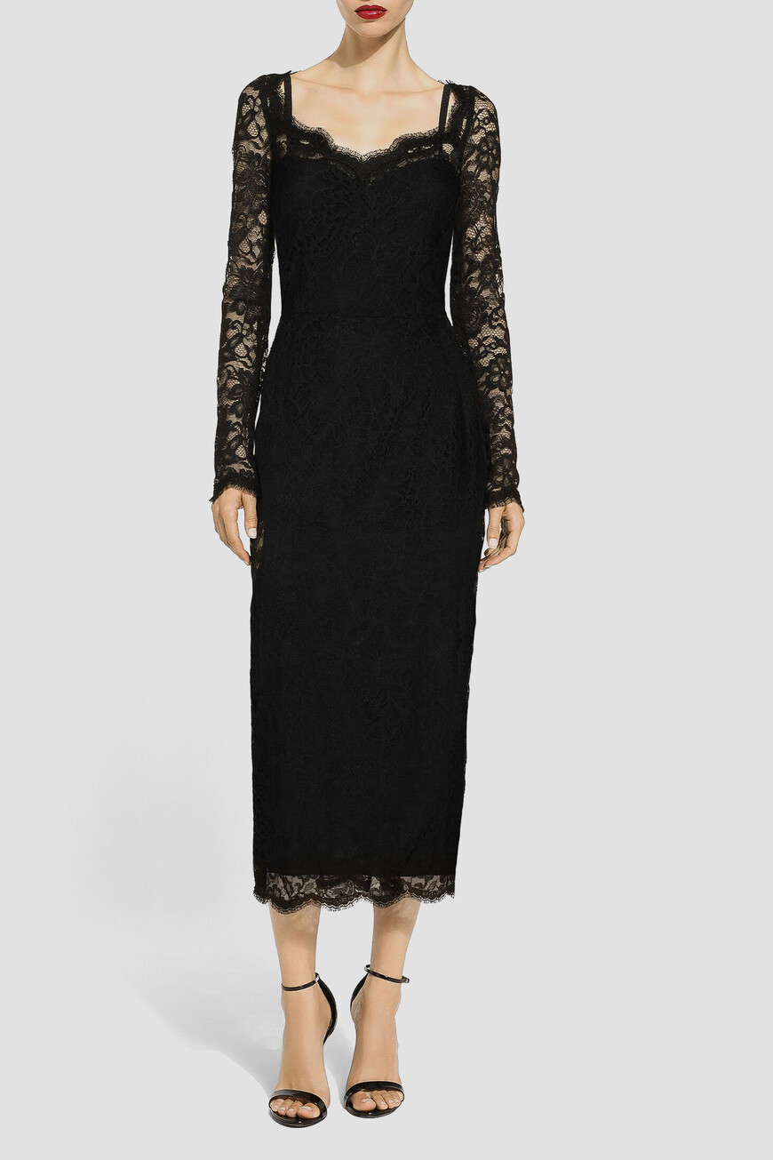 Платье Dolce & Gabbana Модель Из Коллекции Black Sicily