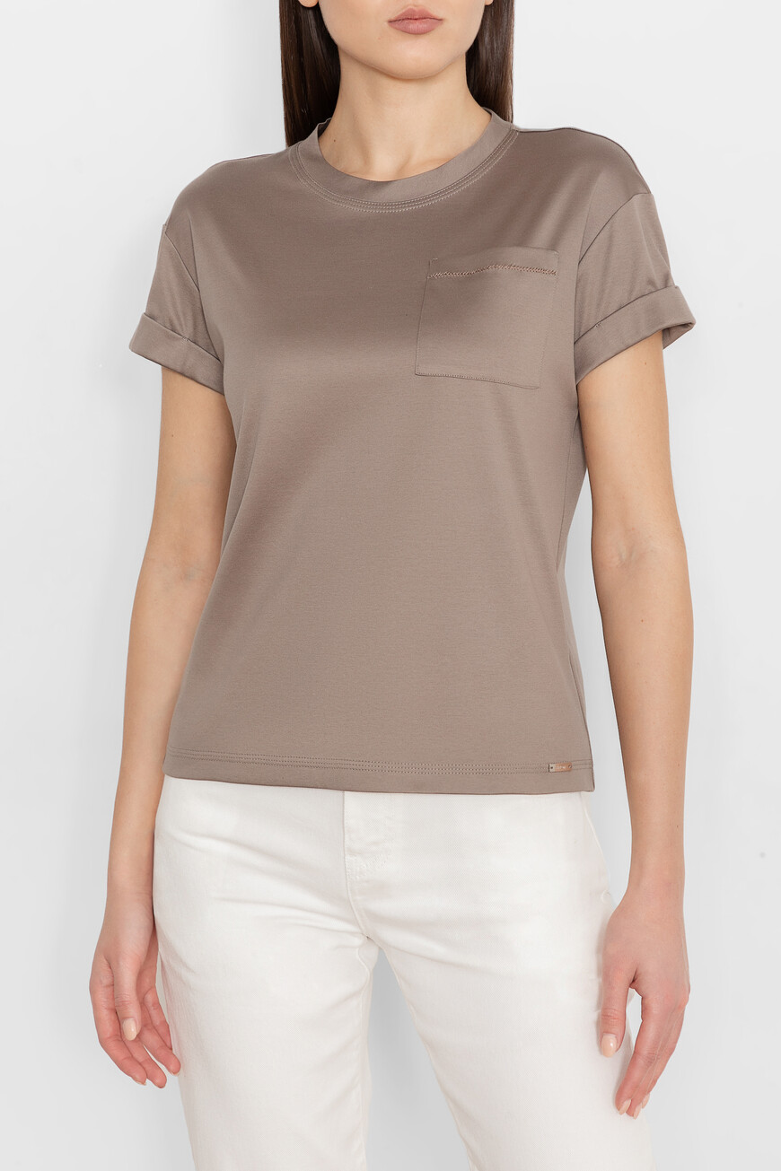 

Футболка Kiton, Хаки