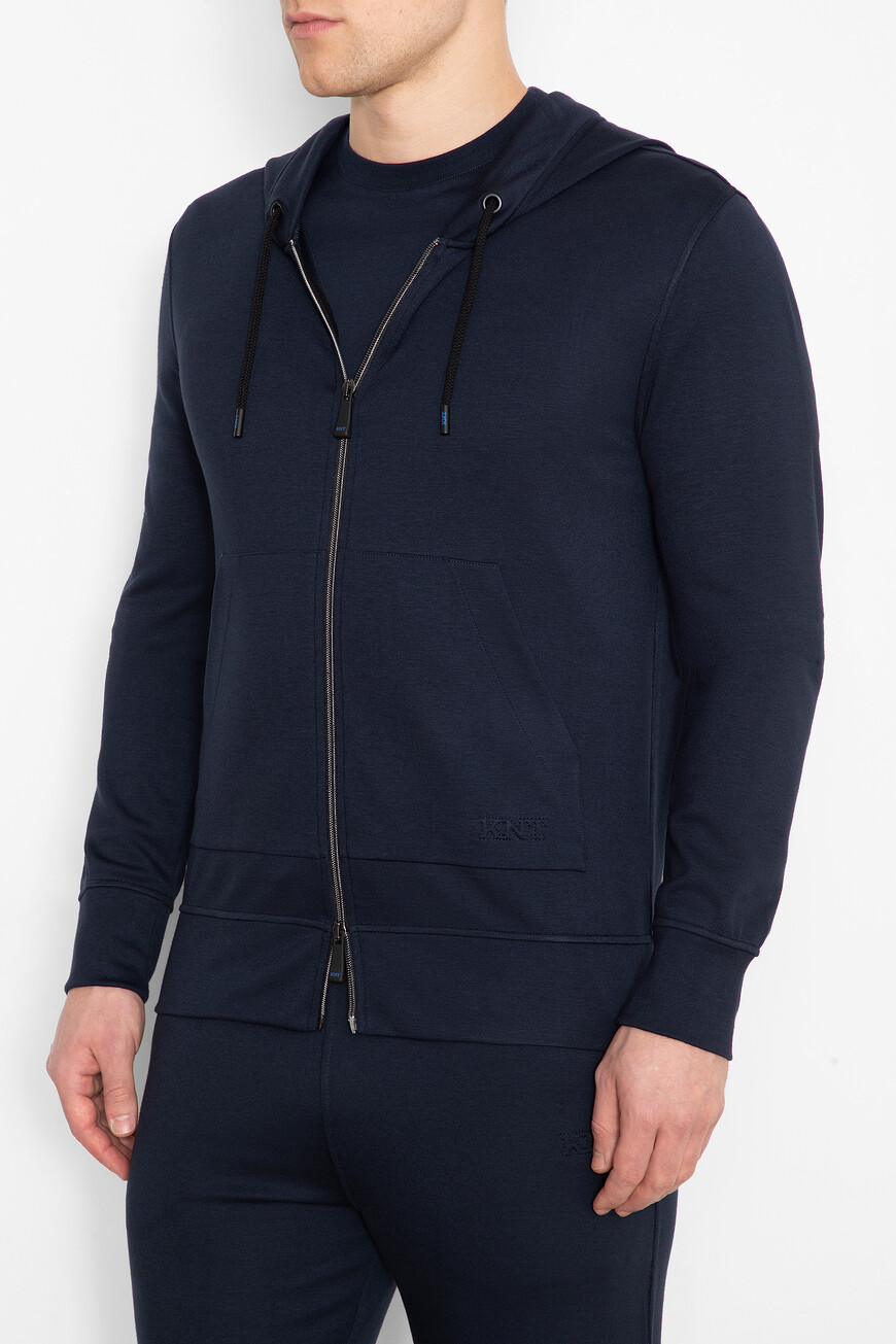 

Толстовка Kiton Модель Из Коллекции Knt, Т.синий