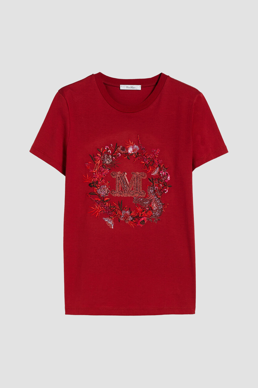 

Футболка Max Mara, Бордовый