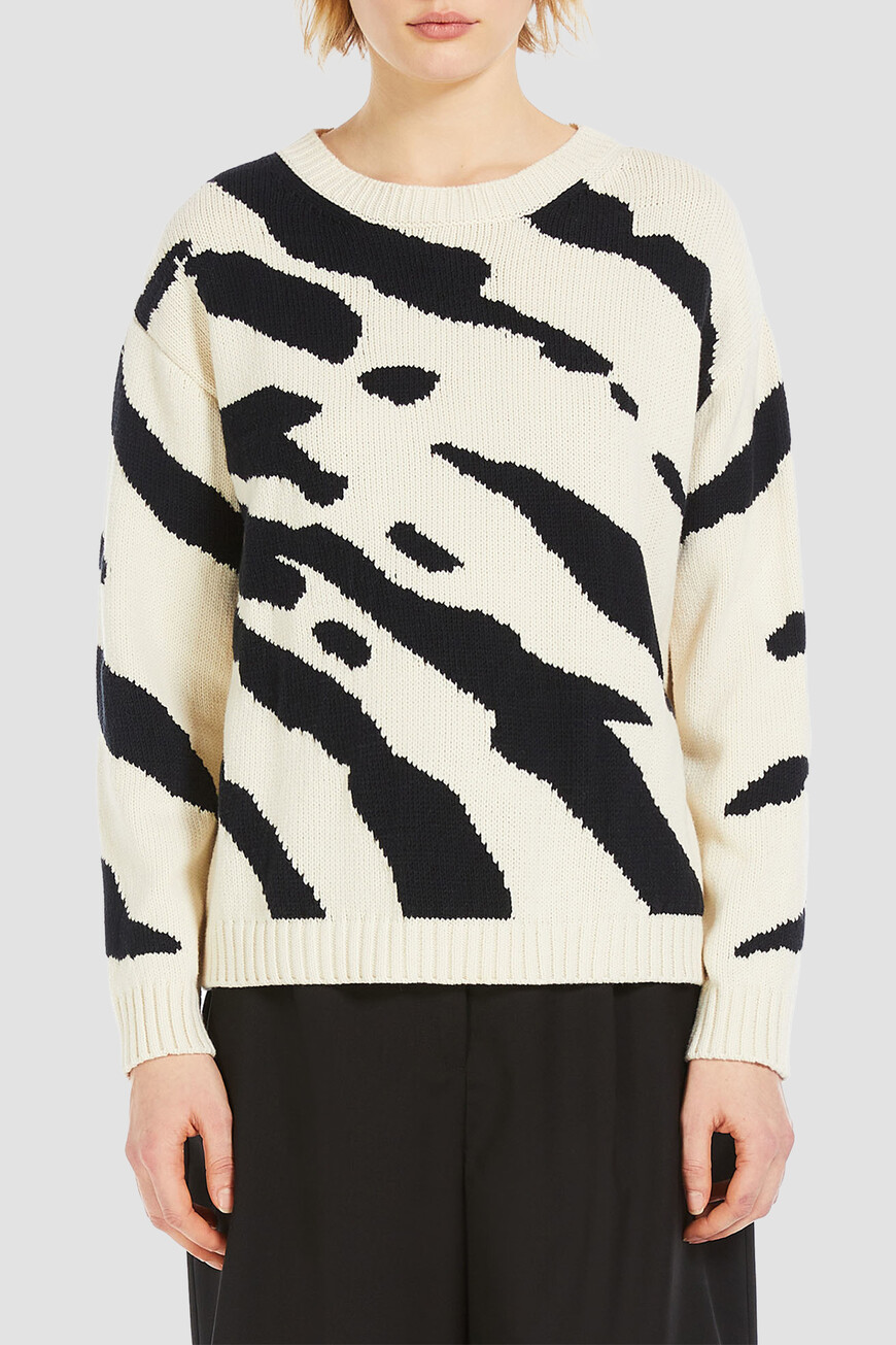 

Свитер Max Mara, Черный/белый