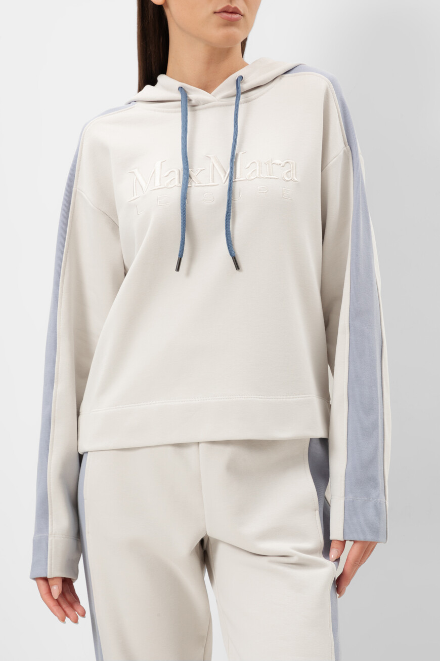 

Худи Max Mara, Кремовый/синий