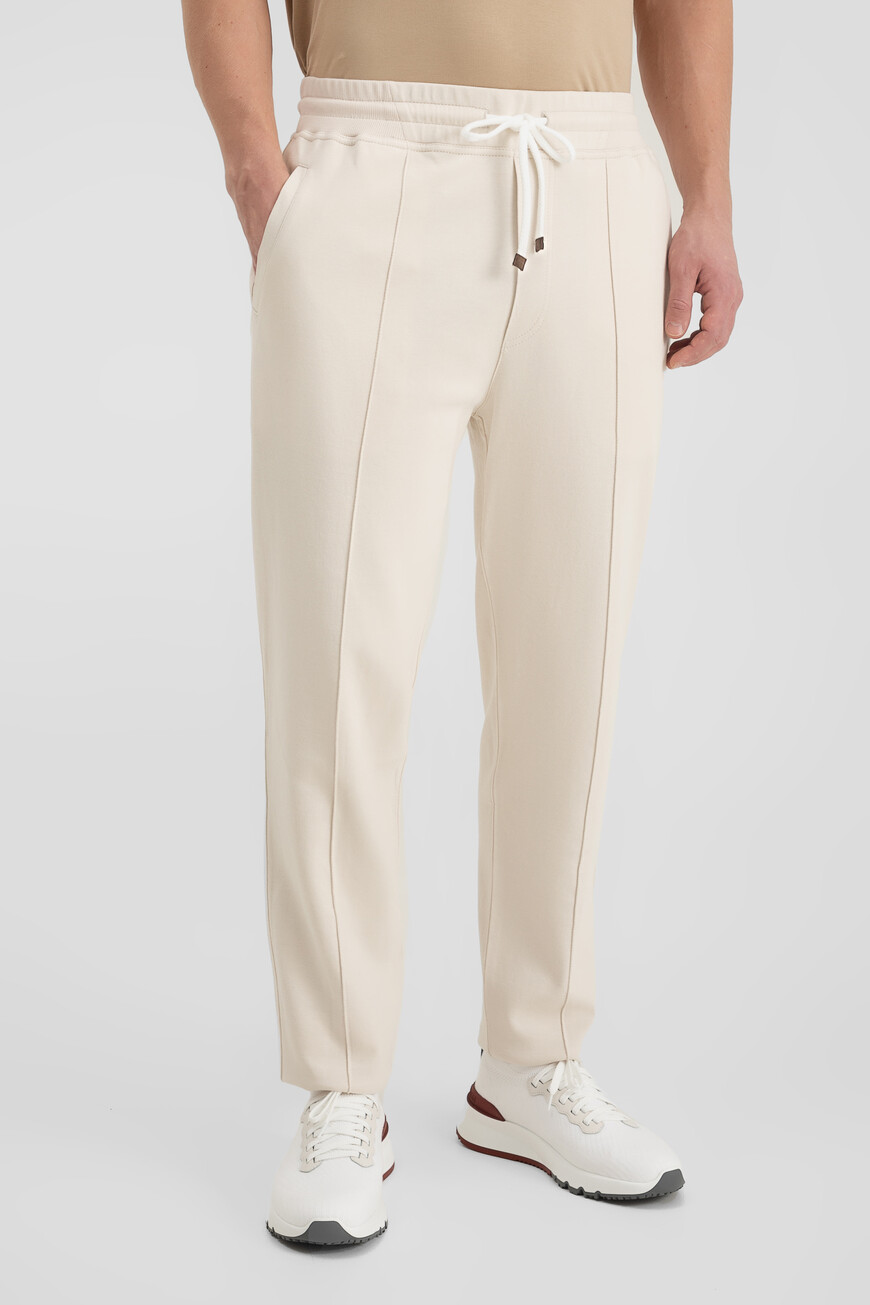 

Брюки Brunello Cucinelli Модель Из Линейки Travelwear, Св.бежевый