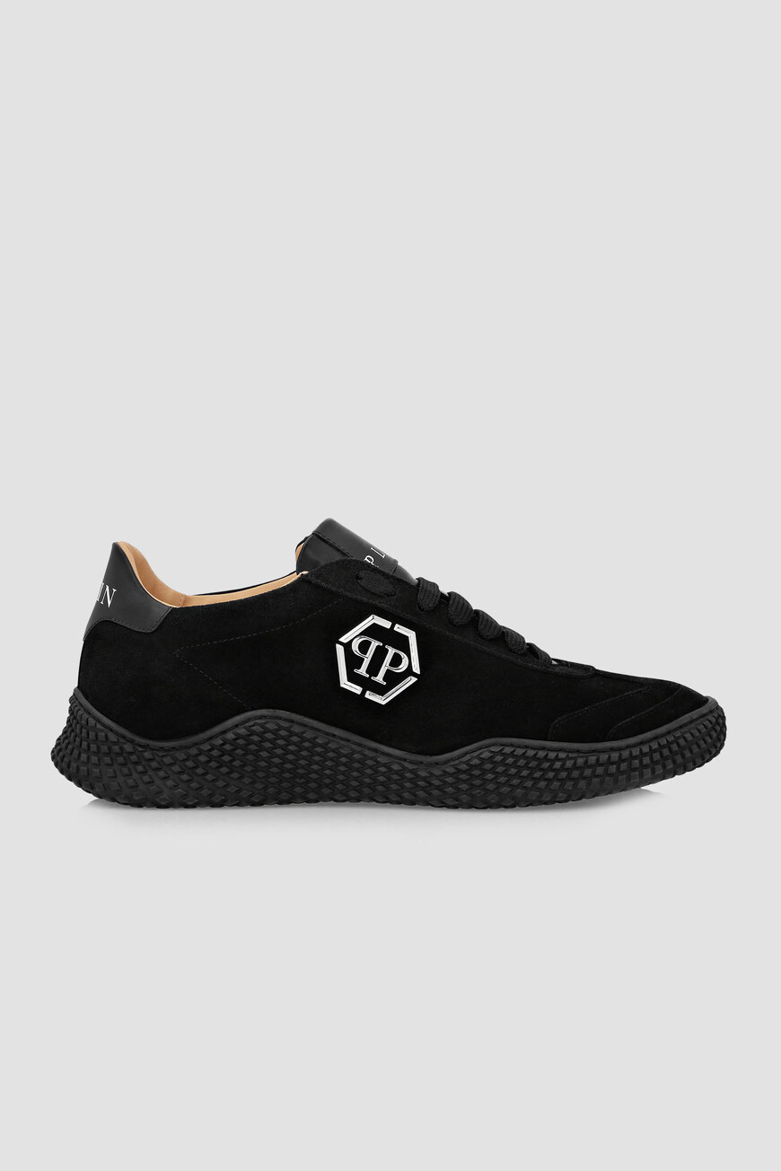 

Кроссовки Philipp Plein Модель Runner, Черный/черный