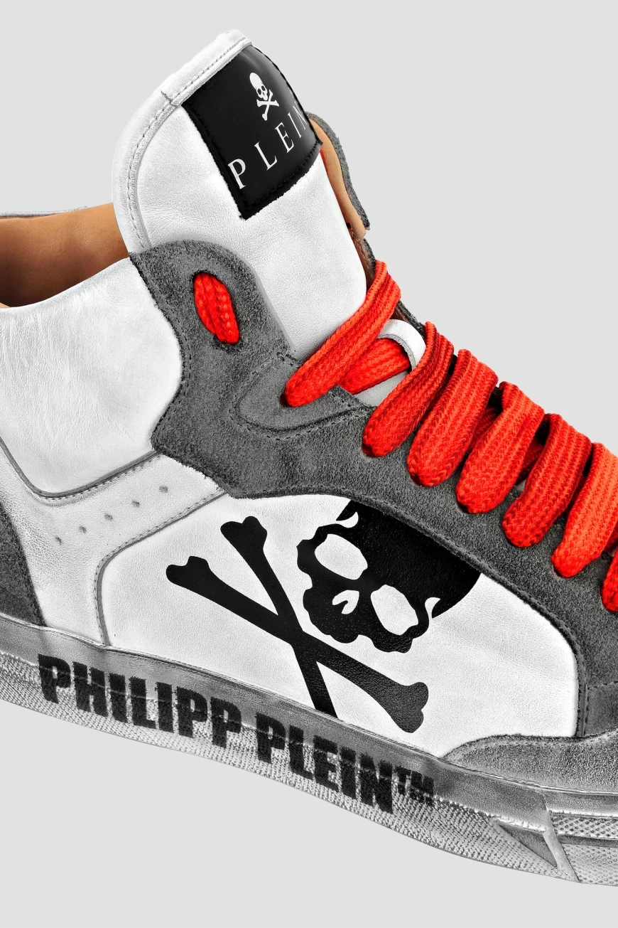 Сникеры Philipp Plein Модель Mid-Top Retrokickz ™ Вид№7