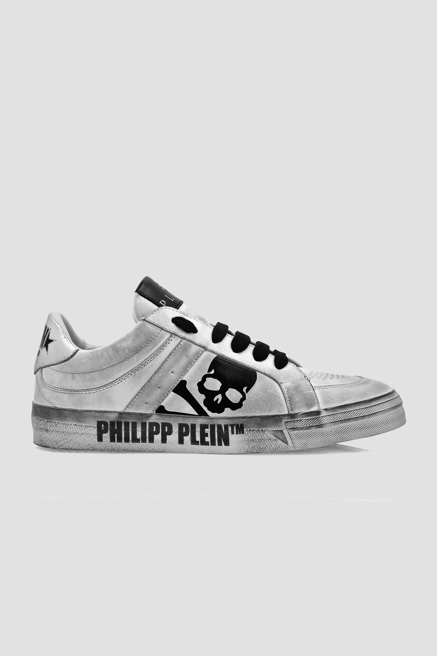 Сникеры Philipp Plein Модель Lo-Top Skull&Bones