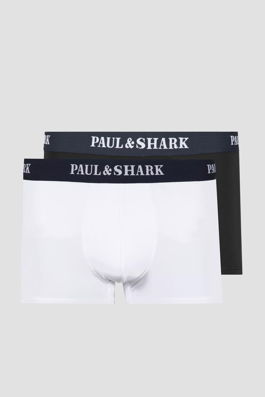 

Набор Из Двух Пар Боксеров Paul&Shark, Белый/черный