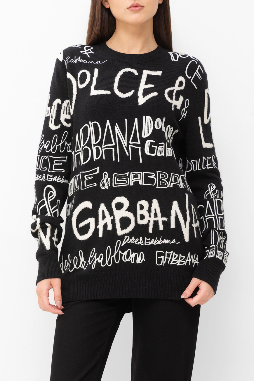 

Пуловер Dolce & Gabbana, Черный/белый