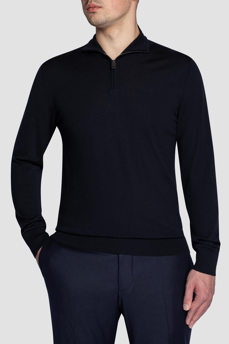 Джемпер Brioni купить в Москве за 45500 рублей (Пол: мужской Цвет: т ...