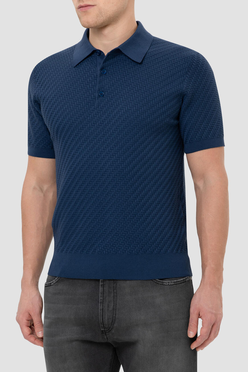 

Поло Brioni, Т.синий