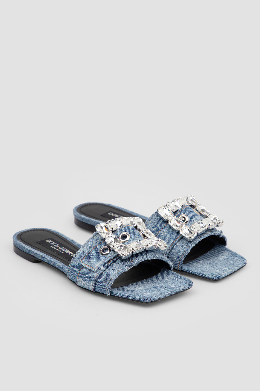 

Сандалии Dolce & Gabbana Модель Из Коллекции Denim, Т.синий