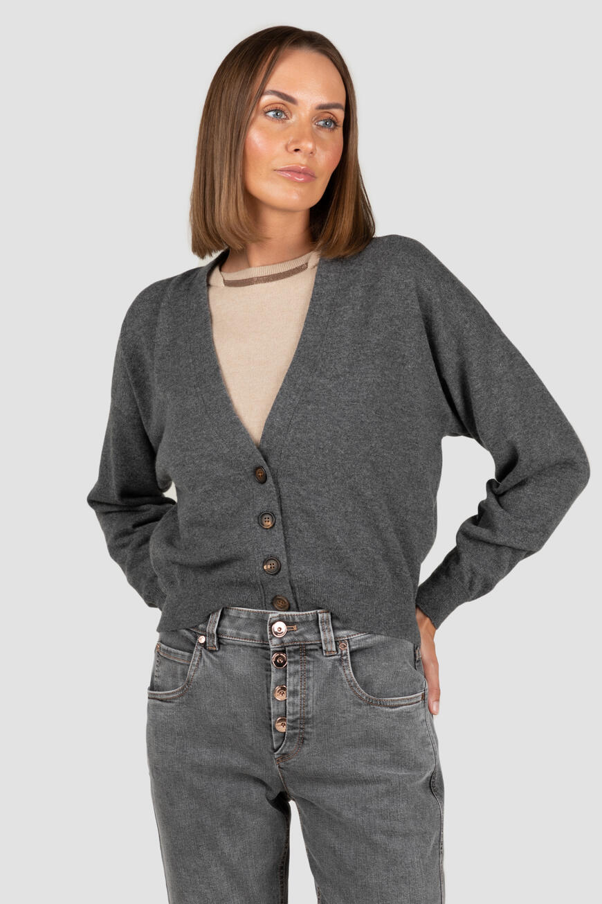 

Кардиган Brunello Cucinelli, Т.серый