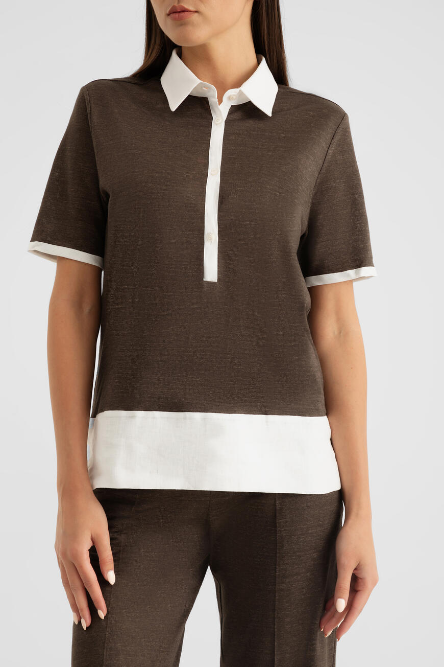 

Рубашка Kiton, Коричневый