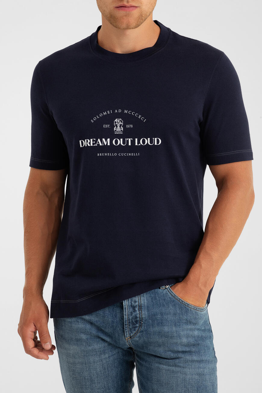 

Футболка Brunello Cucinelli, Т.синий