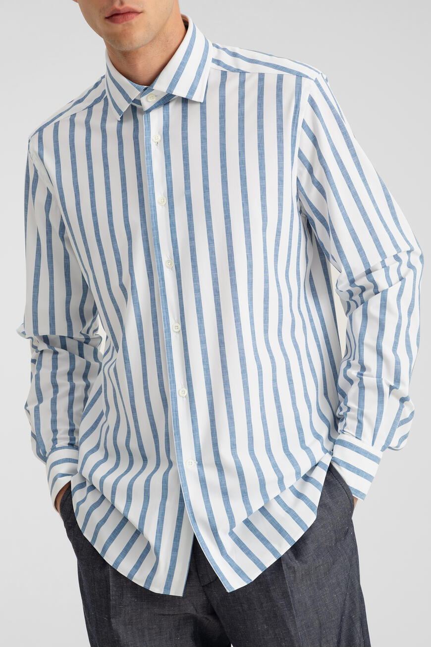 

Рубашка Corneliani, Белый/синий