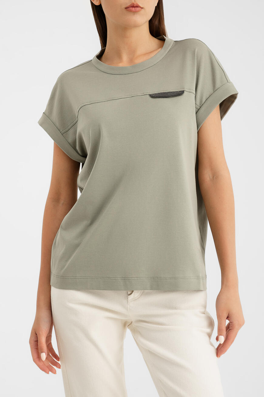 

Футболка Brunello Cucinelli, Св.зеленый