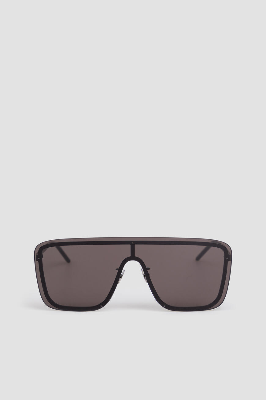 

Очки Saint Laurent Модель Shield, Черный