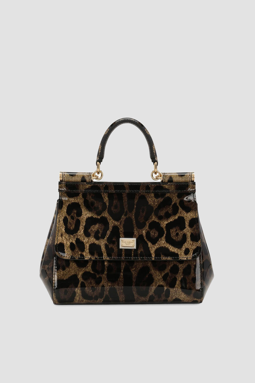 

Сумка Dolce & Gabbana Модель Sicily Kim, Леопардовый