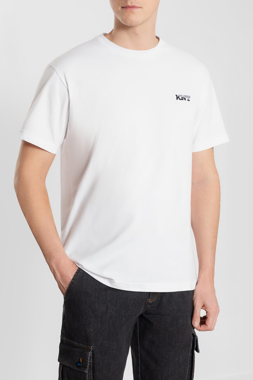 

Футболка Kiton Модель Из Коллекции Knt, Белый