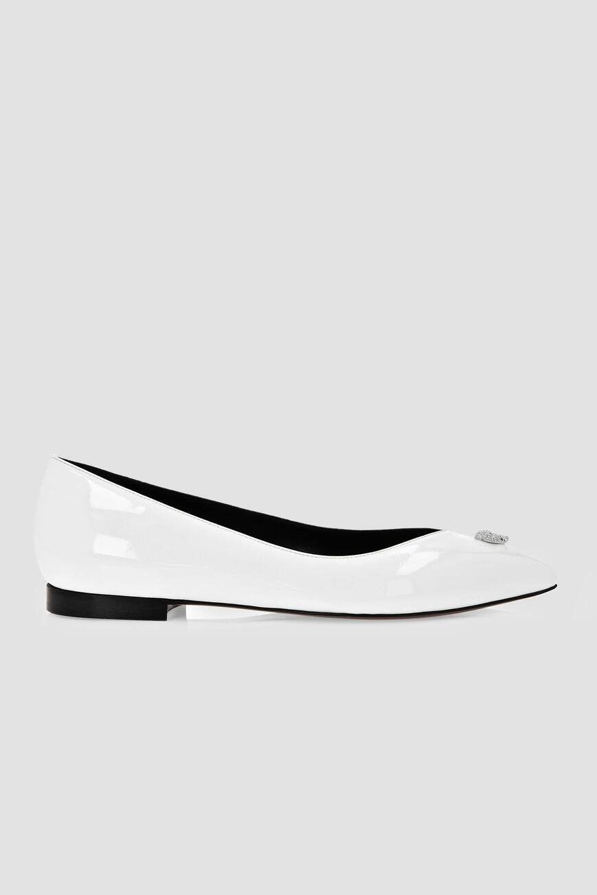 

Балетки Philipp Plein, Белый