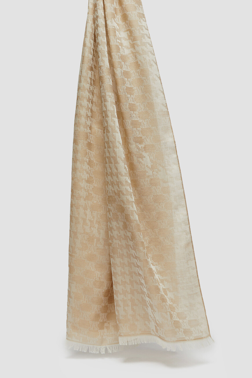 

Палантин Max Mara, Св.бежевый