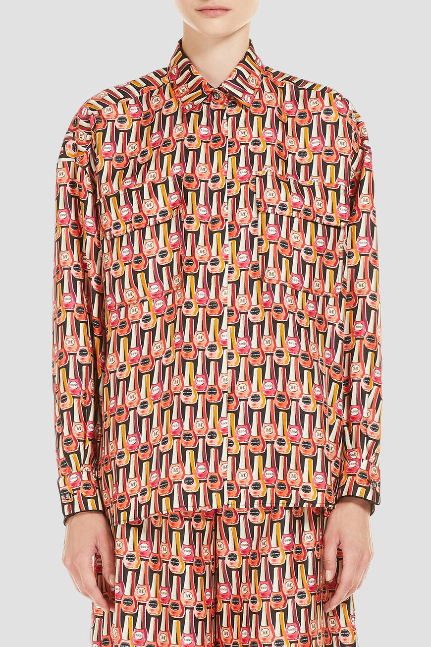 

Рубашка Max Mara, Цветной/черный