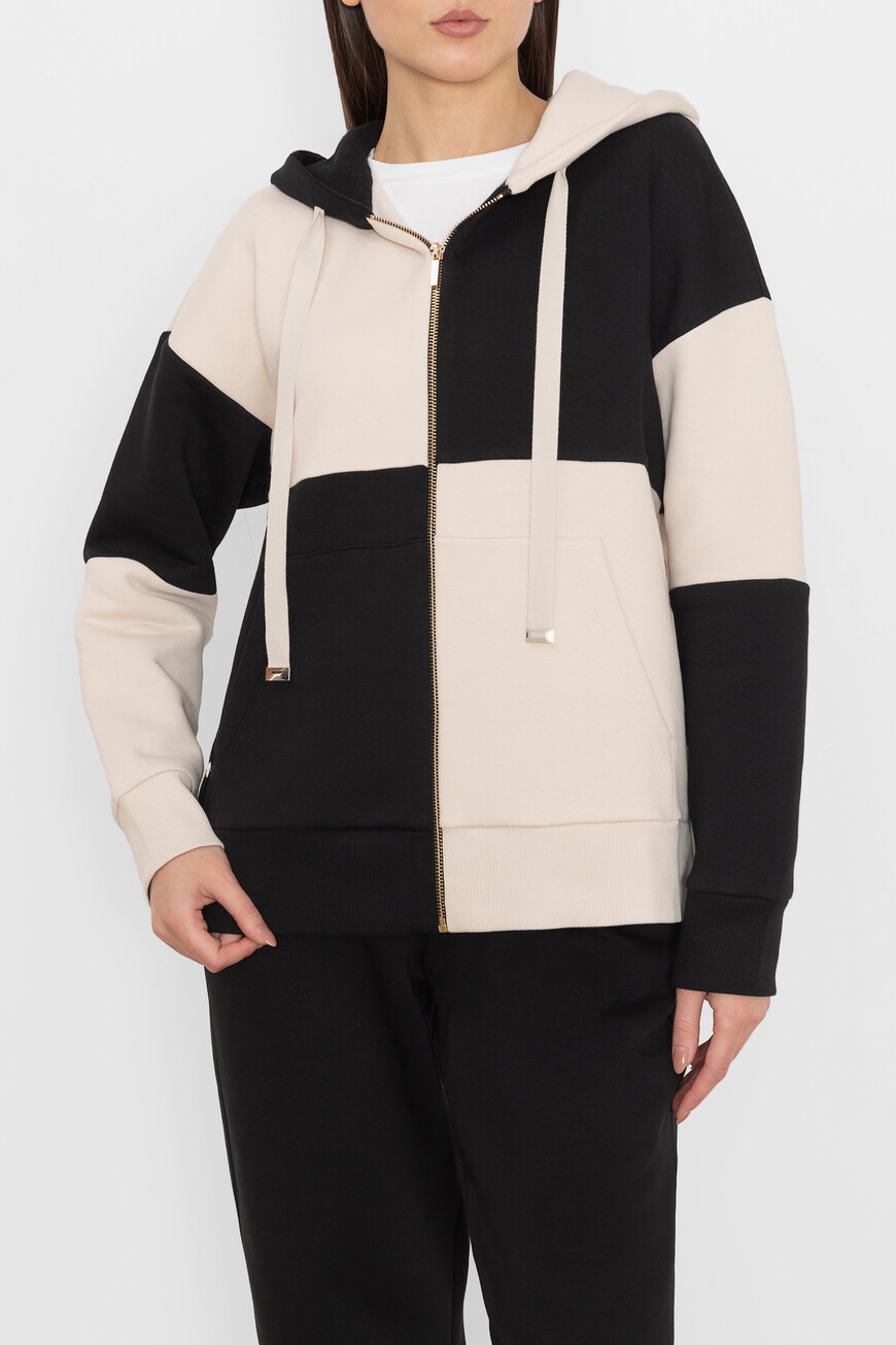 

Толстовка Max Mara, Черный/св.бежевый