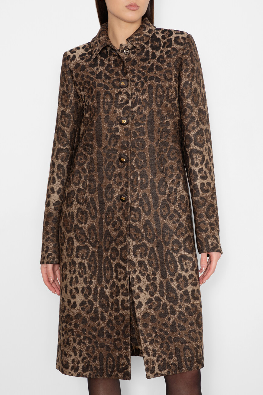 

Пальто Dolce & Gabbana, Леопардовый