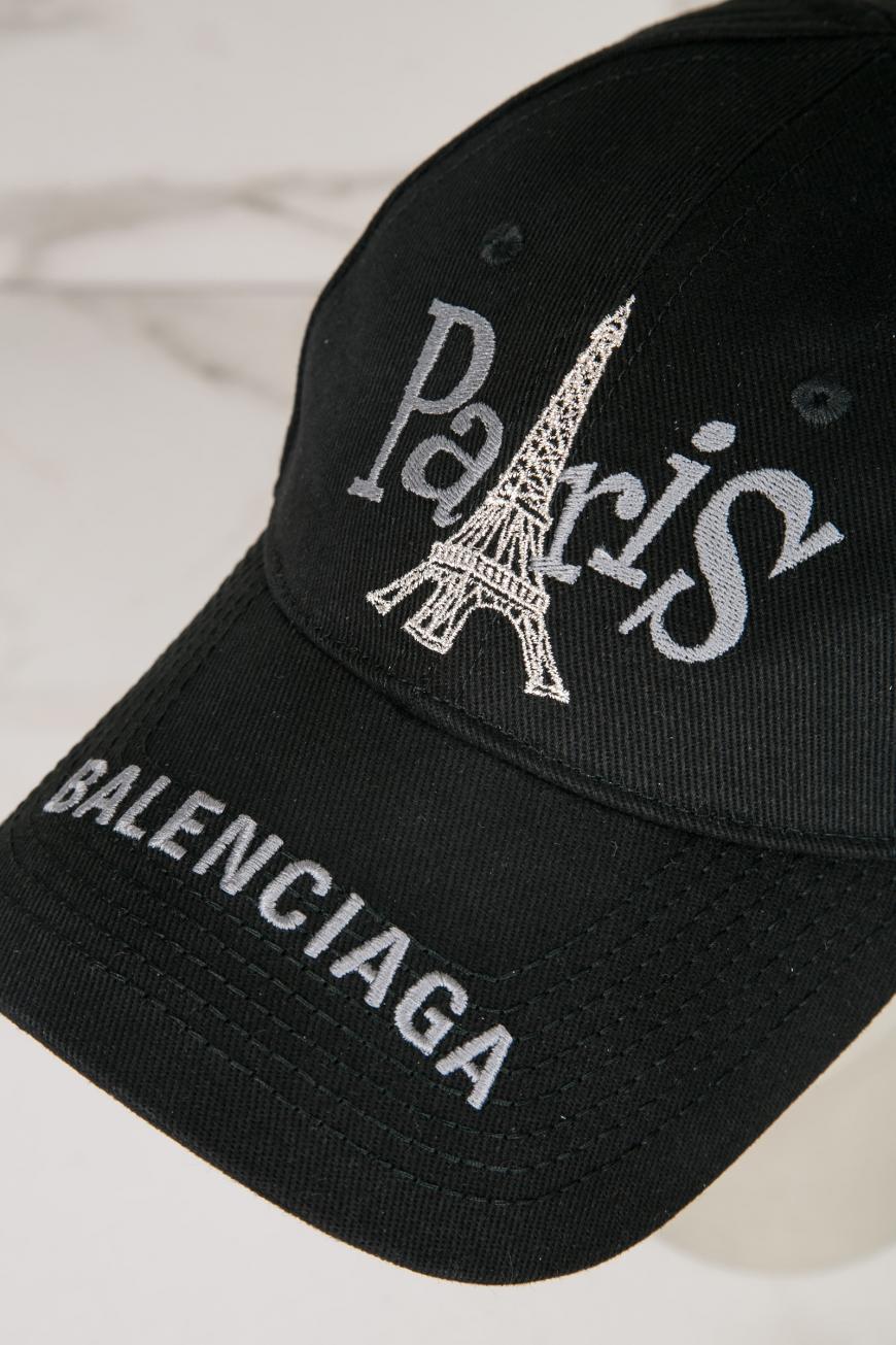 Кепка баленсиага оригинал. Кепка Balenciaga Paris. Кепка Balenciaga FBI.