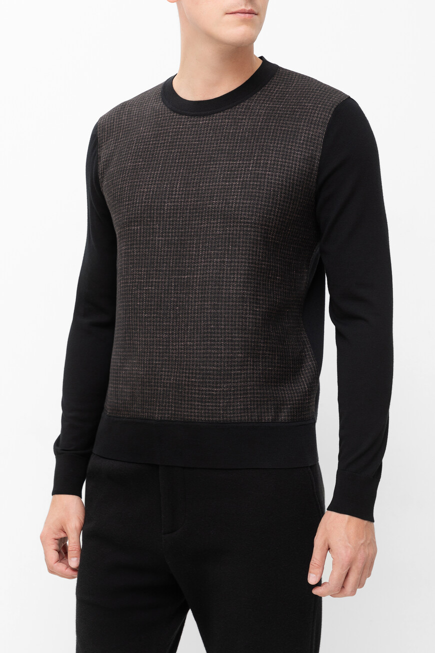 

Свитер Brioni, Черный/т.коричневый